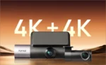 70mai 3 Channel Dash Camera T800 4K 4G Supported Front Cabin Rear View Voice Controlled Camera With 256GB Memory Card - Image 2