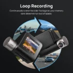 70mai  Dash Cam A510 4G Dual Channel Dash Camera front & back Set - 1 Year Replacement Warranty - Image 6