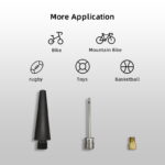 70mai Car Air Compressor Lite 70mai Portable Electric Car Bike Tire Inflator - 6 Months Replacement Warranty - Image 4