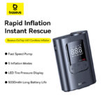 Baseus GoTrip VA1 Super Mini Wireless Inflator 19-Cylinder Cosmic Black -C0119501